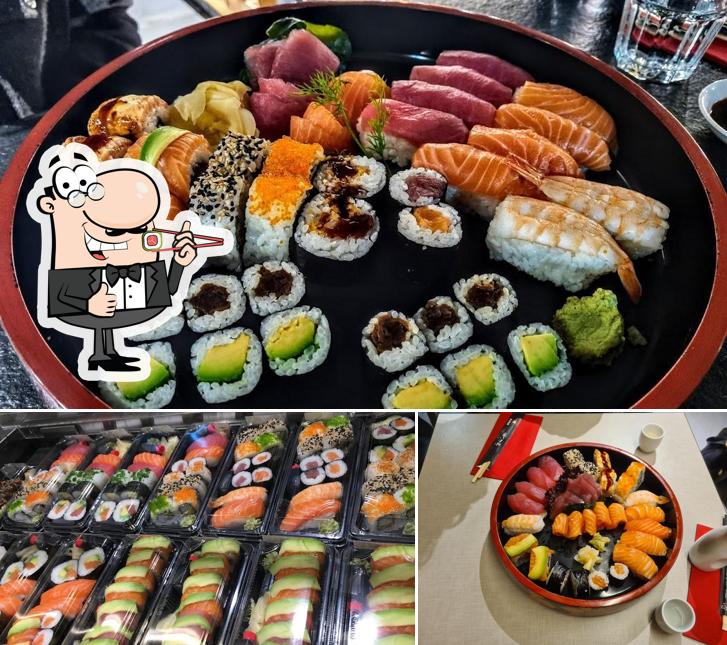 Ordina le varie opzioni di sushi