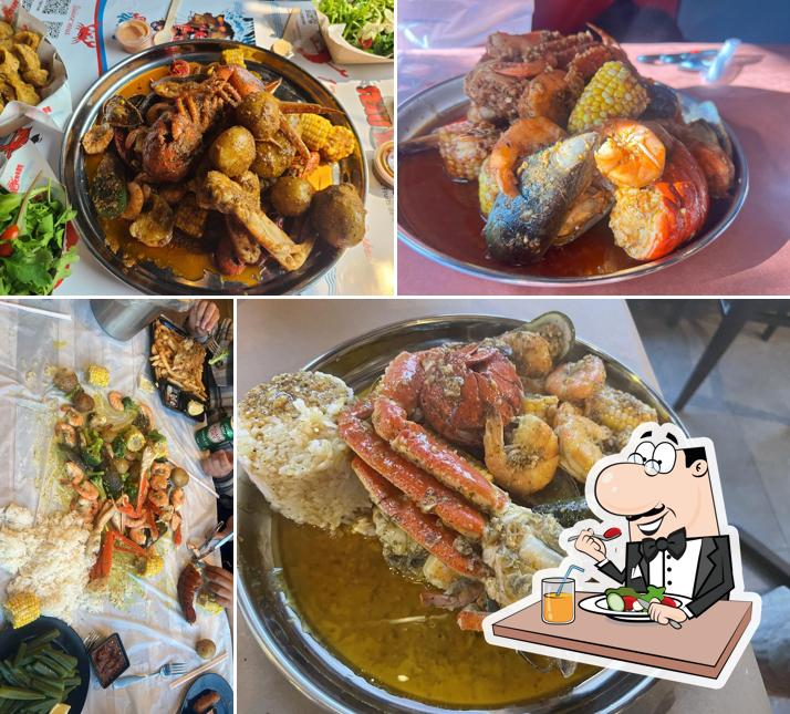 Nourriture à Seau de Crabe Restaurant