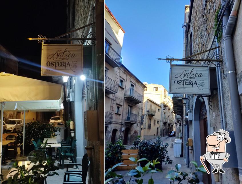 Gli esterni di Antica Osteria