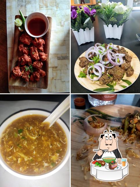 Hot and sour soup at Athidhi Grand Inn Family Restaurant