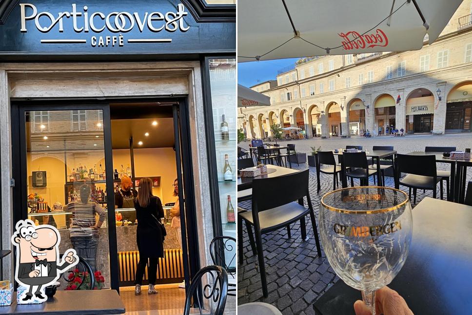 Gli esterni di Portico Ovest