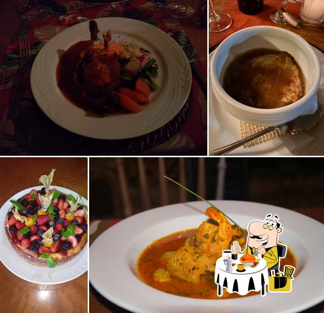 Costeletas de porco em Cannelé Bistrot