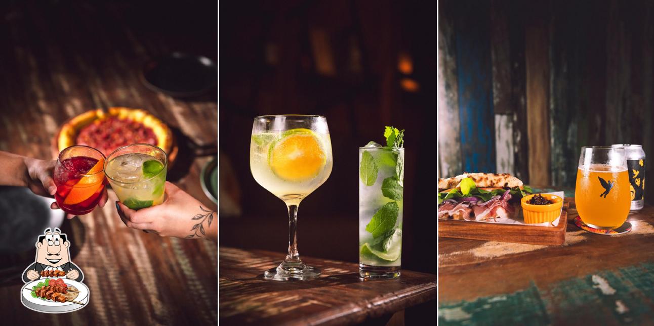 Platos en Mendê Pizzaria