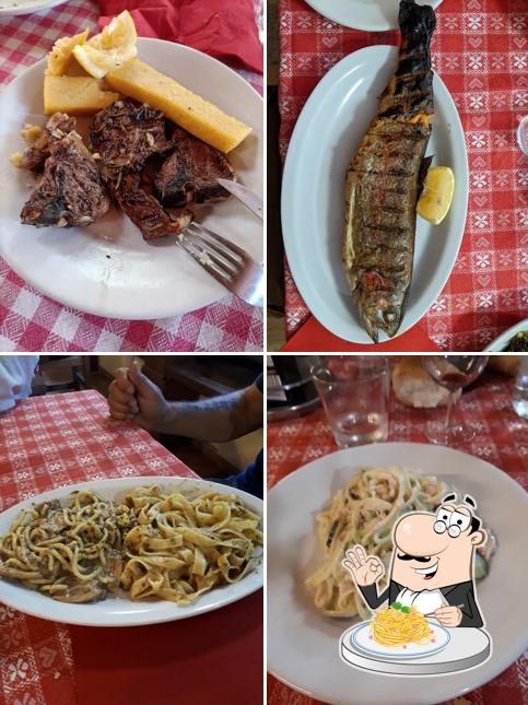 Spaghetti alla carbonara al Osteria alla Busa