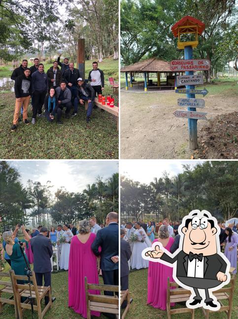 O interior do Sítio CORADELLI Pesca e Lazer