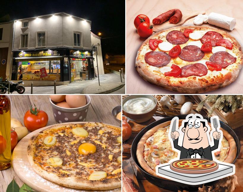 Choisissez de nombreux types de pizzas