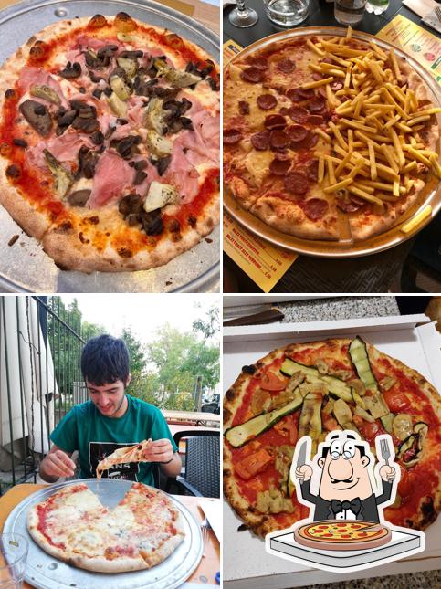 Ordina tra le molte varianti di pizza