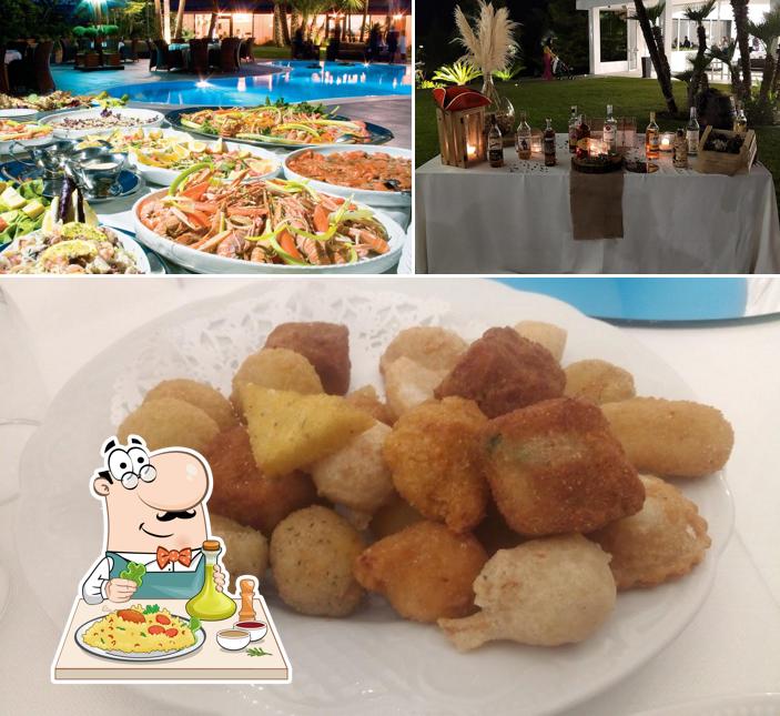 Cibo al Ristorante Blue Marlin Club