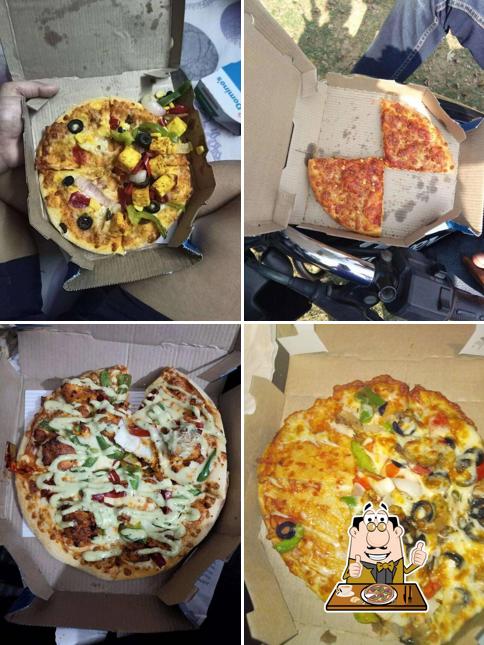 Get pizza at Domino's Pizza