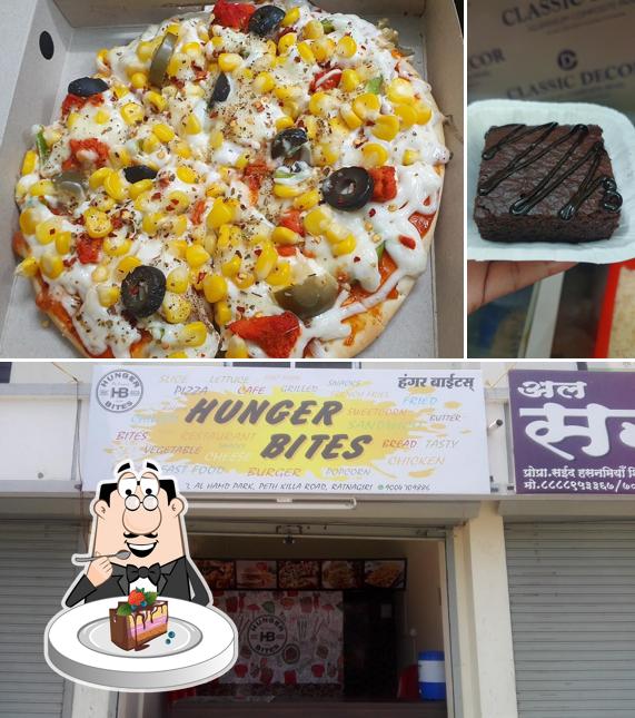 Chocolate cake at Hunger Bites