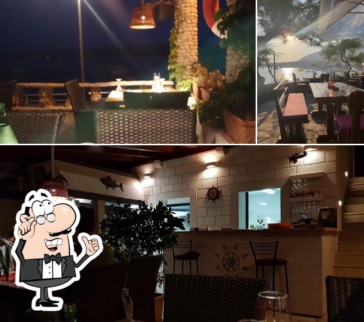 Gli interni di Konoba Dinko