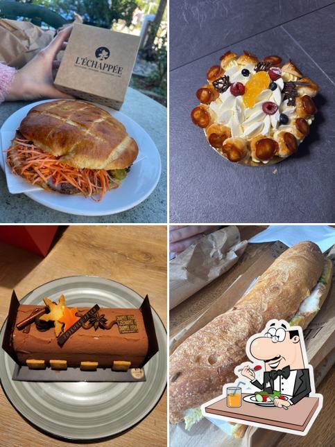 Panino con maiale stirato al L'Echappée