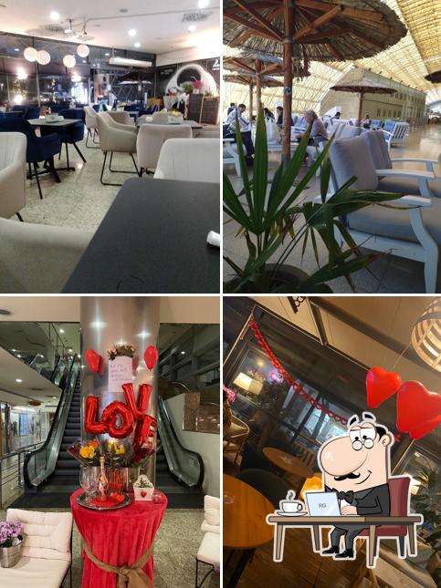 Gli interni di Le Roi- Caffe & Shisha Bar