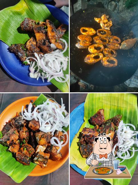 Chicken wings at Thoondil Kal Meen Kadai
