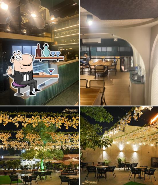 The interior of Abongzaa Multi Cuisine Cafe & Restaurant - Lucknow