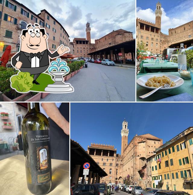 Guarda l'area esterna di Antica Trattoria Papei