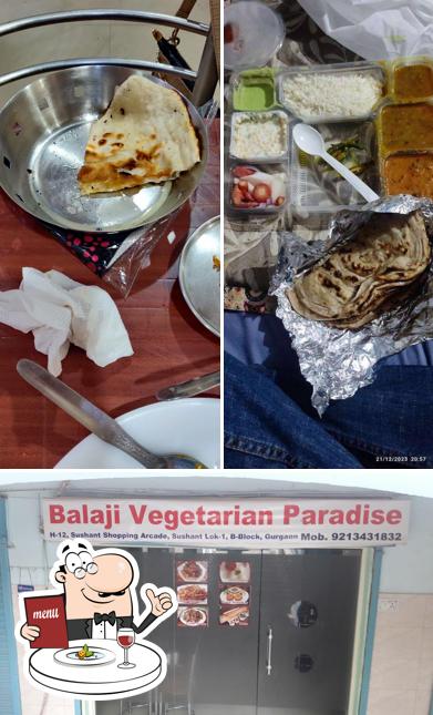 Meals at Balaji Vegetarian Paradise