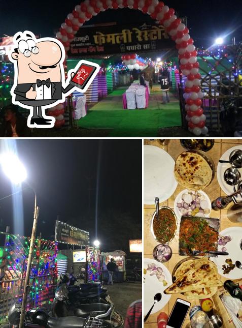 You can get some fresh air at the outside area of Bhojkuti Dhaba And Family Restaurant