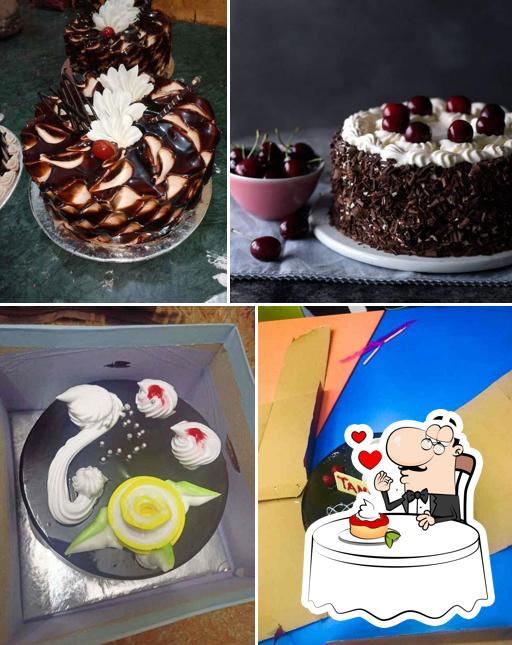 Enjoy one of the sweet dishes