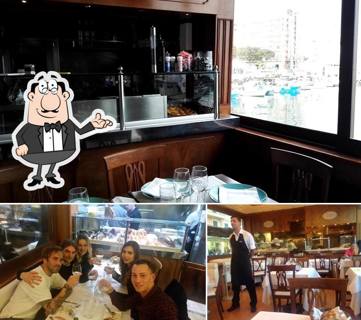 Dai un'occhiata agli interni di Da Vittorio Al Porto