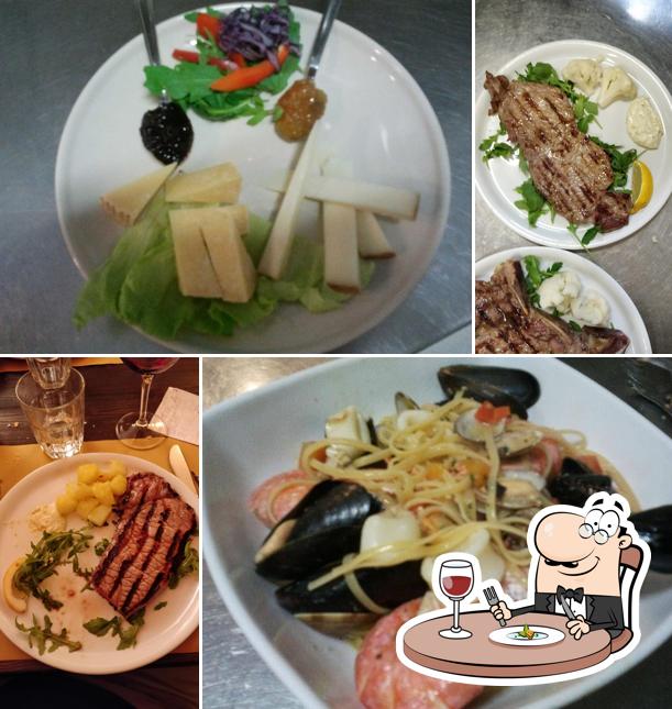 Platti al Osteria L'Antico Pozzo