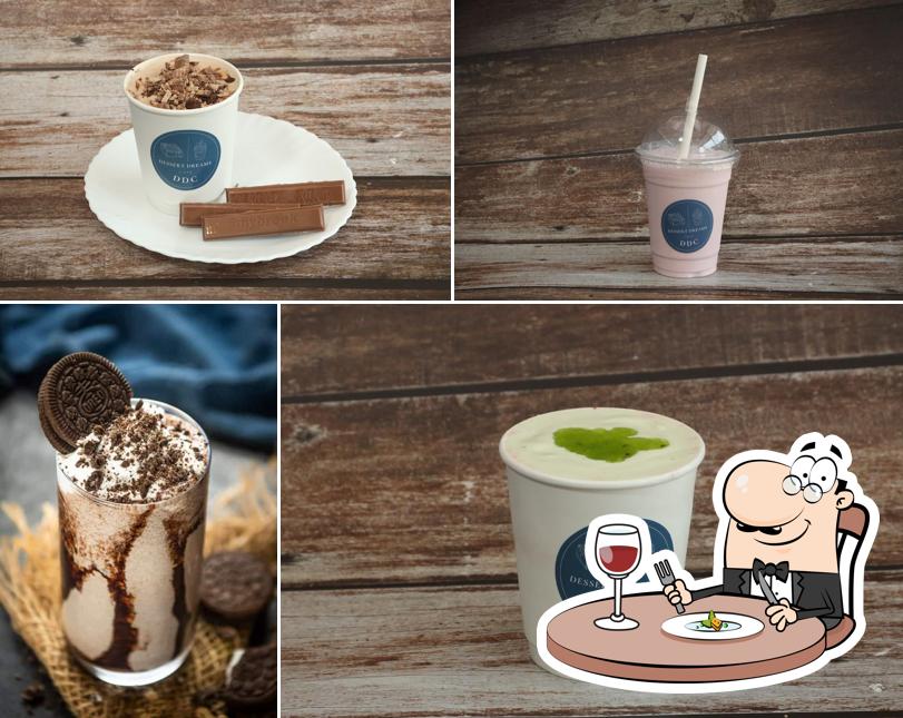 Meals at Dessert Dreams Cafe
