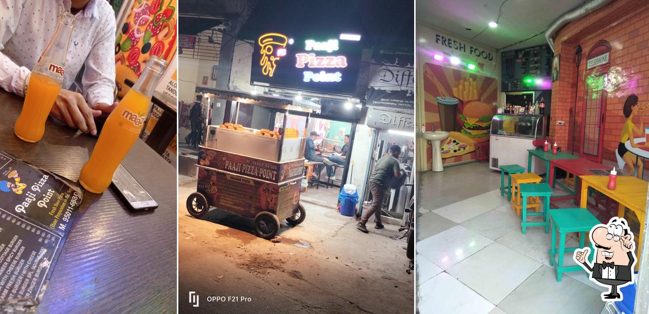 The interior of PAAJI PIZZA POINT