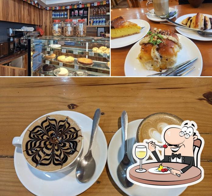 Food at Dana Coffee House and German Bakery