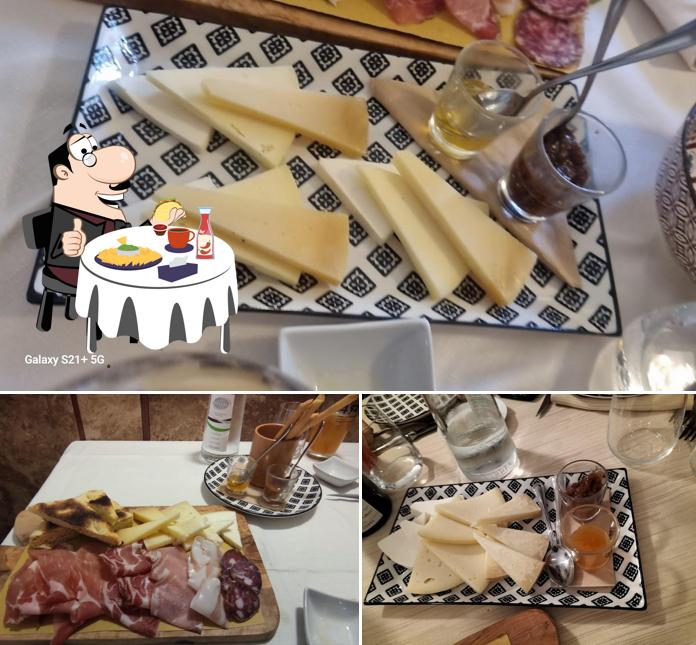 Piatto di formaggi al Ghiotto Ristorante - Assisi