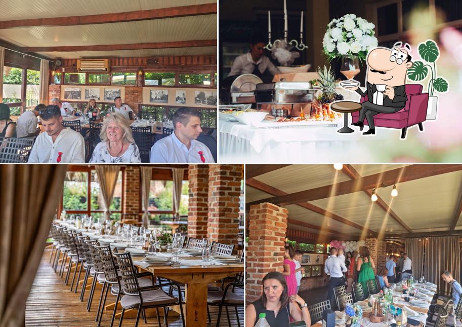 Gli interni di Konoba Berekin