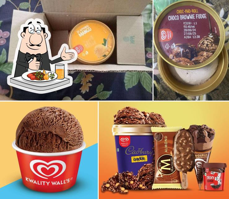 Food at Kwality Wall’s Ice Cream And More