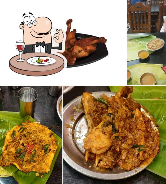 Food at New Selvi Mess