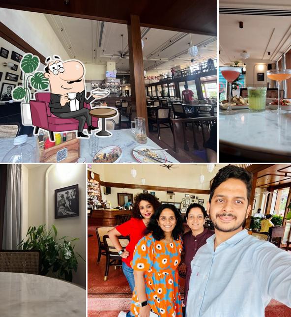 Check out how Peanuts Bar looks inside