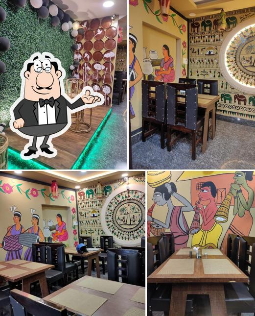 Take a seat at one of the tables at Roots (Live modern. Love tradition)