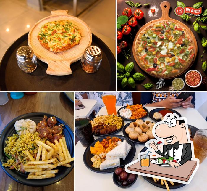 Food at The D Pizza