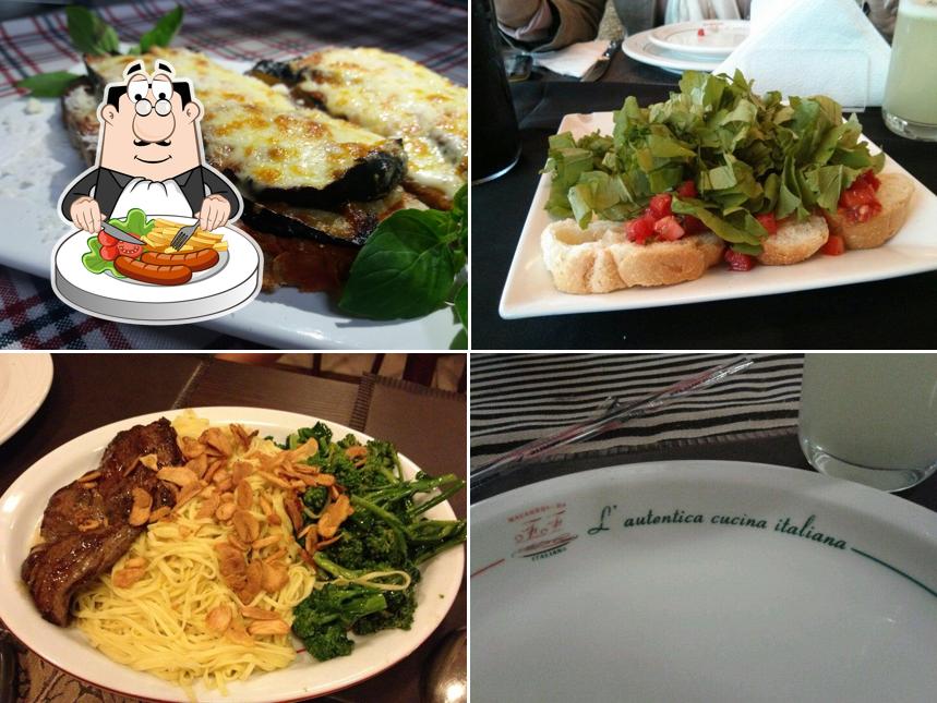 Comida em Macarronada Italiana