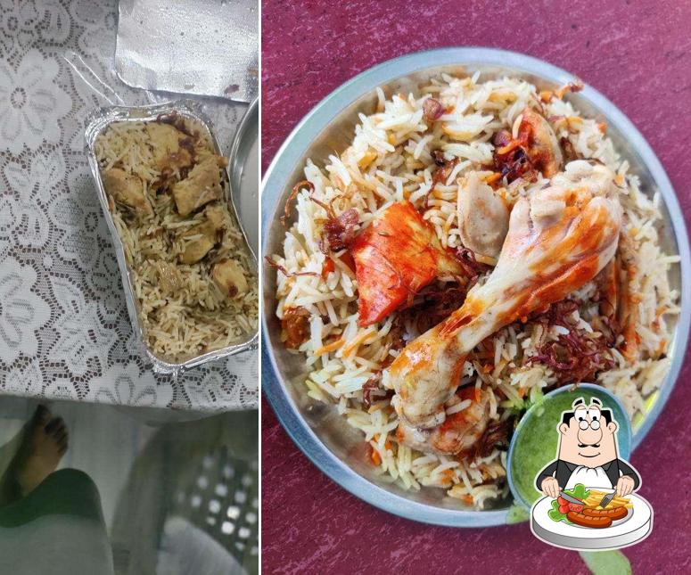 Food at Famous Biryani
