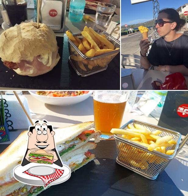 Club sandwich al Bar Riva Azzurra