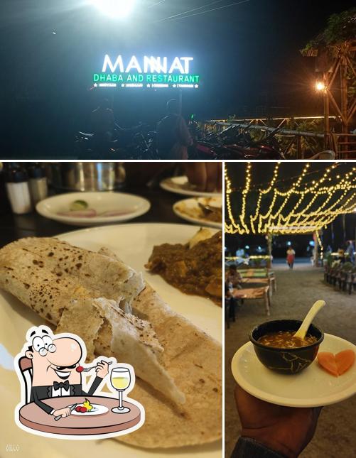 The photo of food and exterior at MANNAT DHABA AND RESTAURANT