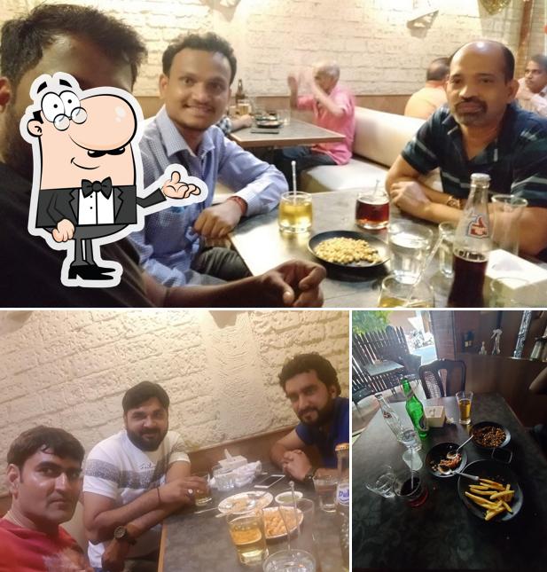 The interior of Samrat Resto Bar