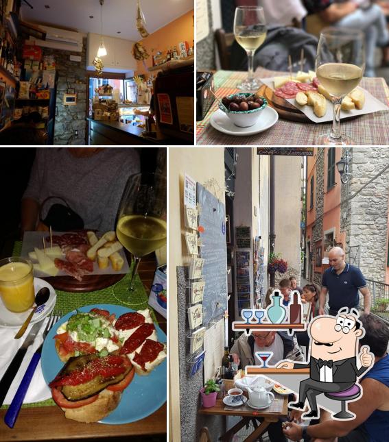 Gli interni di Bar Pan e Vin