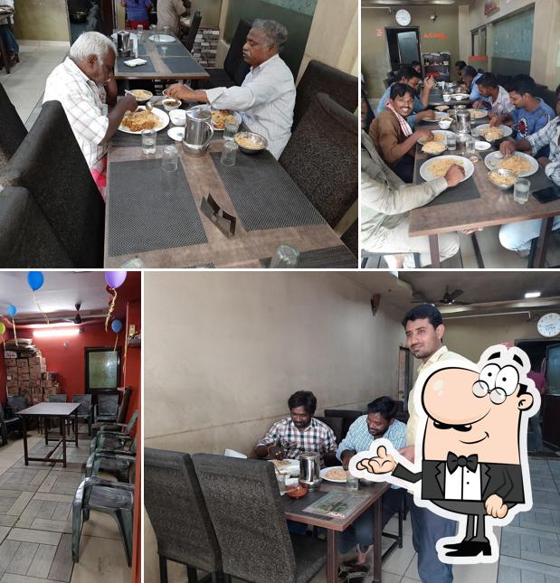 The interior of Dawat Biryani House