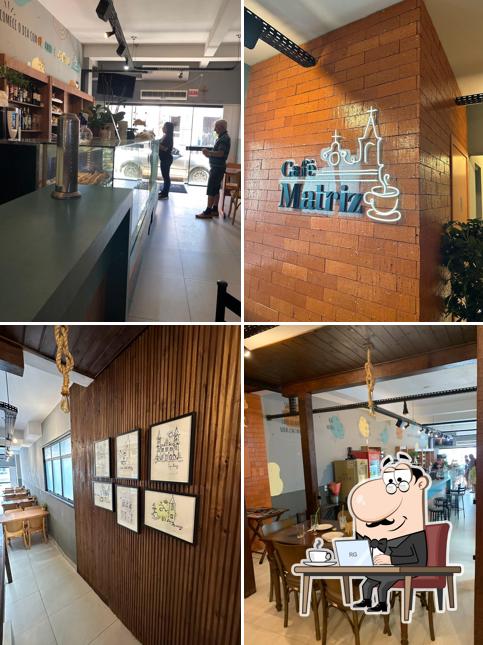 Veja imagens do interior do Café Matriz