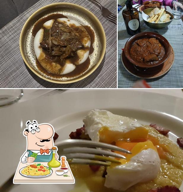 Platti al Osteria del Pian delle Viti