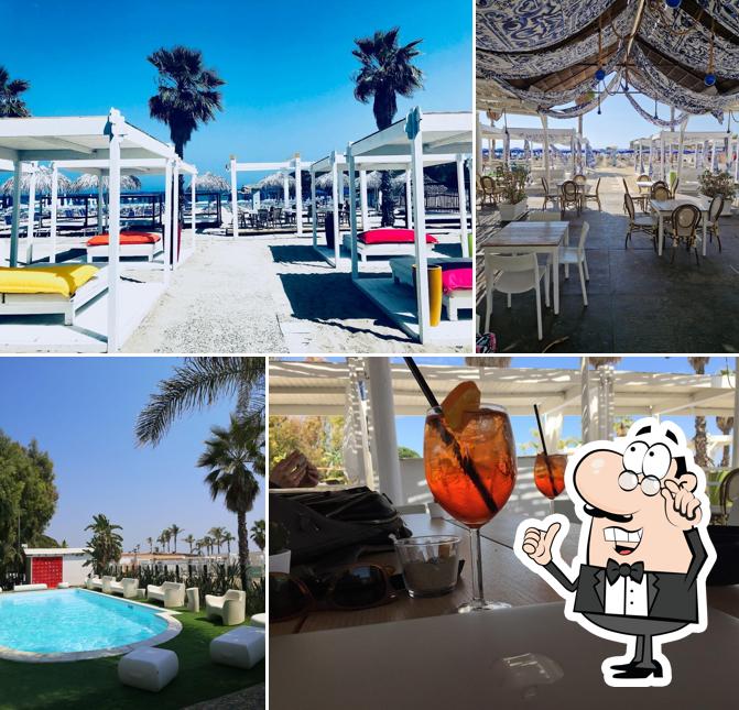 Gli interni di Kukua Beach