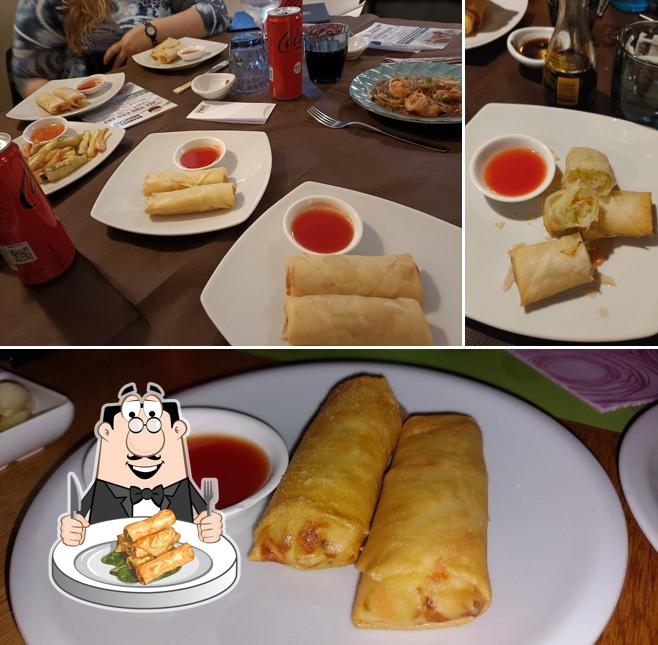 Involtini primavera al BAMBUS SUSHI ORIENTALE