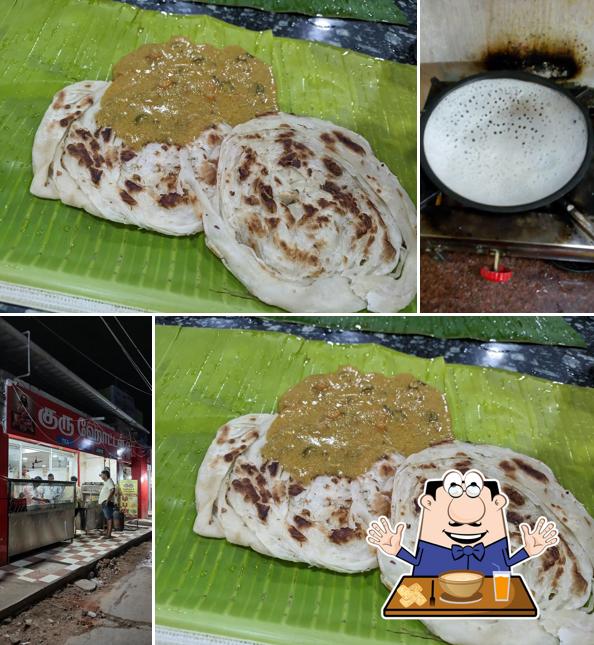 Food at GURU HOTEL (Pure VEGETARIAN)and GURU PROVISION STORE