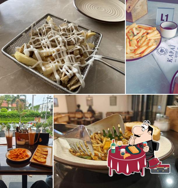 Waffles at Kapai Coffee house and Bistro