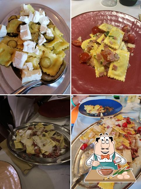 Ravioli al Osteria Delle Casette