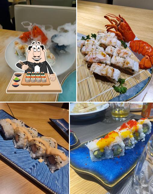 Prova le diverse opzioni di sushi